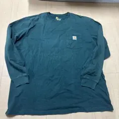 Carhartt グリーン 長袖Tシャツ XL