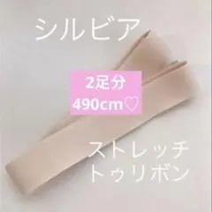 キサラギ様　ご専用　シルビア　ストレッチトウリボン　490cm♡ 2足分