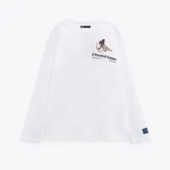 ZARA 長袖アートTシャツ