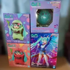 ガンダム45周年 × 初音ミク　プライズ　4種セット