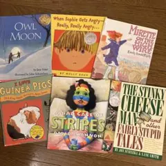 英語の絵本6冊セット