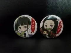 カナヲと禰豆子の缶バッジセット