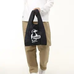 新品　CHUMS Booby Coin Case Eco Bag チャムス　bl