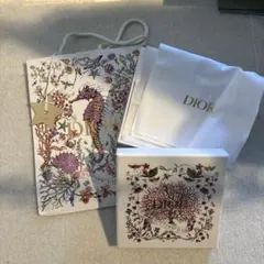 Dior ショップ袋と箱