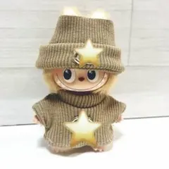 ぬいぐるみ 着せ替え 2点セット ラブブ服 着せ替え服 イニシャルアルファベット