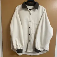 バルーンスリーブ ビックシルエット オーバーシャツ