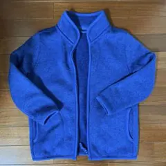 ユニクロ　青色　フリース　110