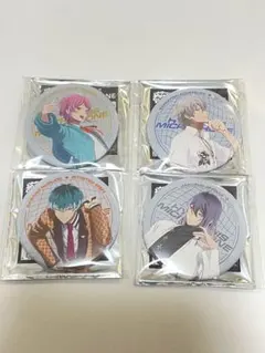 ヒプノシスマイク ヒプムビ展 リーダーズ 缶バッジ 4点