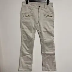 PEARLY GATES パーリーゲイツ クリーム スリムフィットパンツ 0