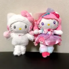 サンリオ　原宿限定　マスコットホルダー　キティ　ネコハラジュク　ファッション