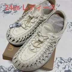 キーンKEEN UNEEK ASTORIA サンダル 24cm 新品箱付ベージュ