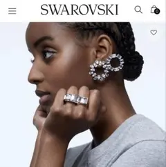 スワロフスキー　ピアス　ミレニア