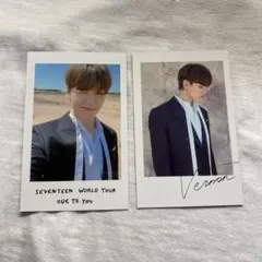 seventeen ポラロイド　バーノン　トレカ