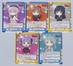 元祖！バンドリちゃん Roselia 缶バッジ 5個セット+ステッカー - メルカリ