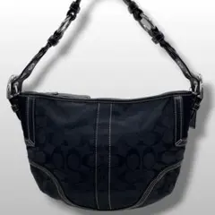 極美品 COACH shoulder bag archive y2k black