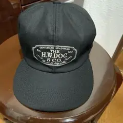 H.W.DOG & CO. ブラックキャップ 38