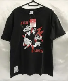 虎杖悠仁&脹相&壊相&血塗 ヴィンテージ風Tシャツ フリーサイズ ブラック
