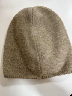 ZARA ベージュ ニット帽 フリーサイズ