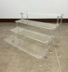 透明壓克力 四層架 附固定貼紙