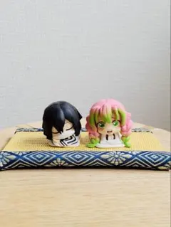 【鬼滅の刃】おねむたんフィギュア 甘露寺蜜璃・伊黒小芭内