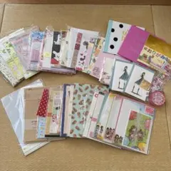 【まとめ売り・大量】レターセット&シール　44点