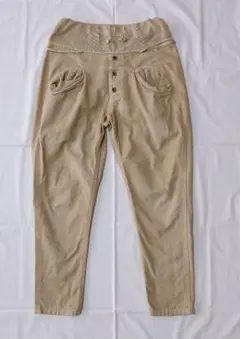 【希少】キャピタル kapital ホワイトデニム　サルエルパンツ　カントリー 希少】キャピタル kapital ホワイトデニム サルエルパンツ