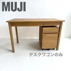 ☆ 廃盤 無印良品 子供用サイドキャビネット ブナ材 袖机 デスクワゴン 幅34cm MUJI 良品計画 札幌 北20条店 2026年最新】無印 デスクワゴンの人気アイテム - メルカリ
