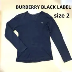 バーバリーブラックレーベル　長袖　ロンT カットソー　ノバチェック