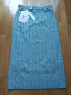 【新品・未使用】　MARC JACOBS ラメ タイトスカート ペールブルーのサムネイル