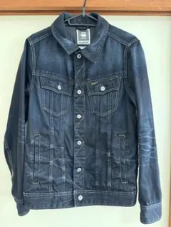 【カッコイイ】G-STAR RAW ダークブルー デニムジャケット M