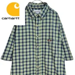 Carhartt カーハート チェック柄 半袖シャツ ボタンダウン メンズのサムネイル