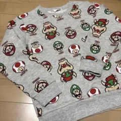 新品 スーパーマリオ キャラクター トレーナー 130cm