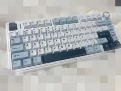 AULA F75 メカニカルキーボード ホワイト