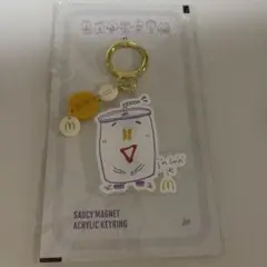 新品未使用 BTS マクドナルド コラボ ジン　アクリルキーホルダー