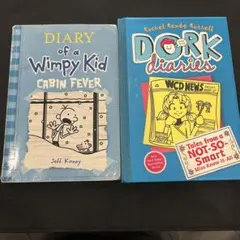 Diary of a Wimpy Kid 2冊セット 洋書 英語絵本 - メルカリ