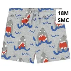 新品　SMC 　サメ総柄 ベビーショートパンツ18M 夏にぴったりのサムネイル