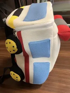 男の子　救急車　デザイン メッシュ　リュックサック　リュック