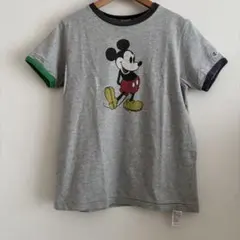 Champion ×beams コラボ　ディズニー ミッキーマウス 半袖Tシャツ