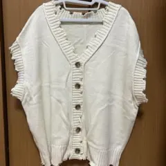 ems excite 2WAY ダメージニットベストのサムネイル