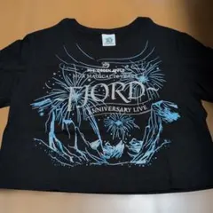 ミセスグリーンアップル　FJORDグリッターロゴTシャツ/レディース　クロップド