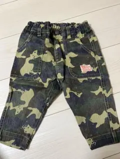 迷彩柄ウエストゴムパンツ 80サイズ