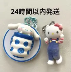 サンリオキャラクターズ ミニチュアチャーム ライブキャラクター キティ　お寿司