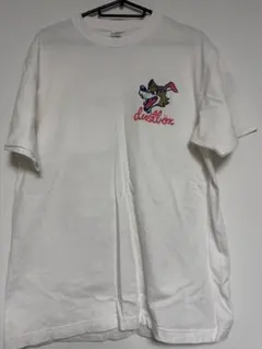 dustbox 犬キャラクター刺繍 Tシャツ Lサイズ