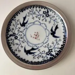 ③たなかふみえ 銀彩瓔珞紋 17cm - メルカリ