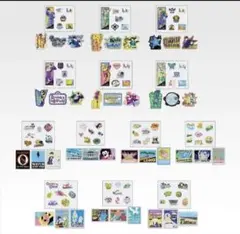 一番くじジョジョの奇妙な冒険　L賞ステッカーコレクション全13種セット
