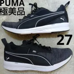 極美品　PUMA プーマ NRGY COMET 2 WIDE ブラック 27