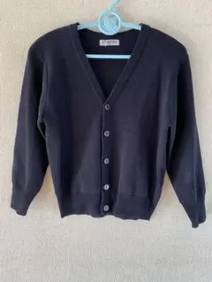 カーディガン　子供用　120 紺色　美品