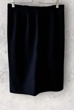 Christian Dior タイトスカート ネイビー 膝丈 11号相当