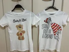 美品UNIQLO UT Tシャツ 2枚セット Suzy's Zoo ウォーリー