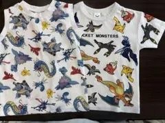 ポケモン　Tシャツ　タンクトップ　2枚セット　白